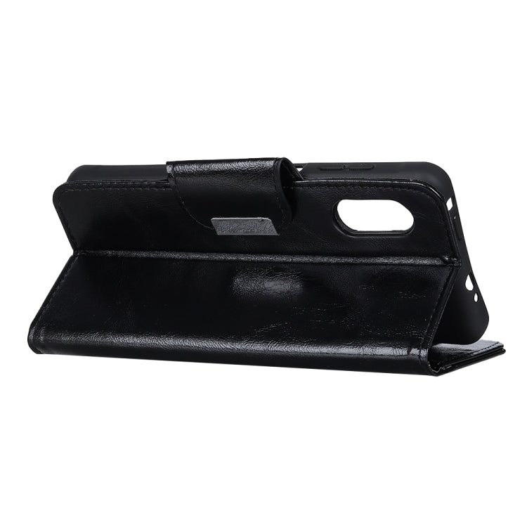 For Samsung Galaxy Xcover Pro Crazy Horse Texture Horizontal Flip Leather Case with Holder & 6-Card Slots & Wallet