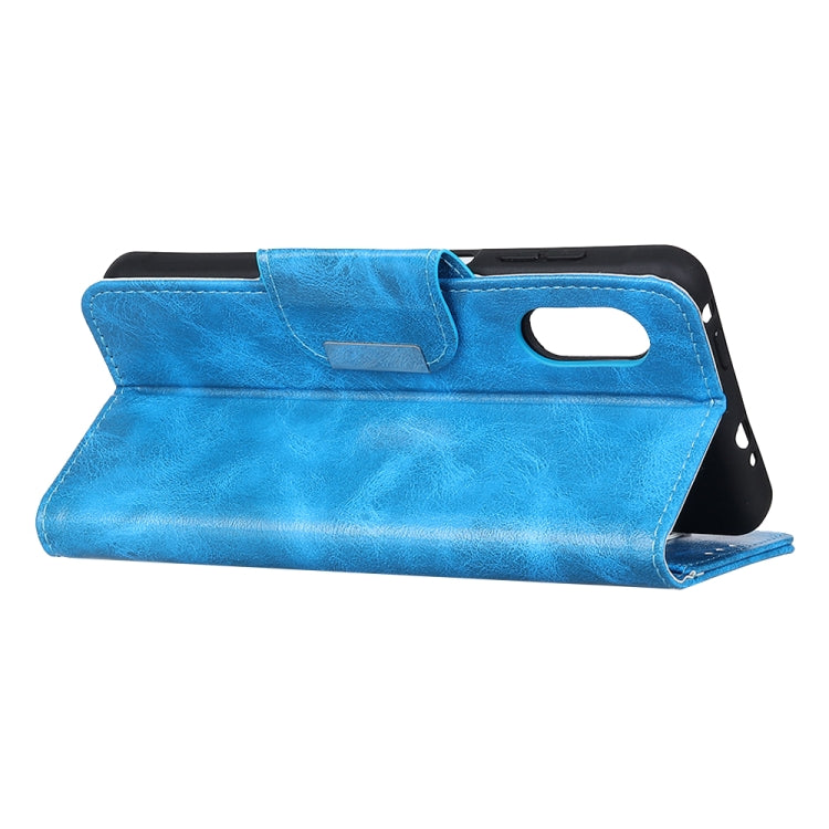 For Samsung Galaxy Xcover Pro Crazy Horse Texture Horizontal Flip Leather Case with Holder & 6-Card Slots & Wallet