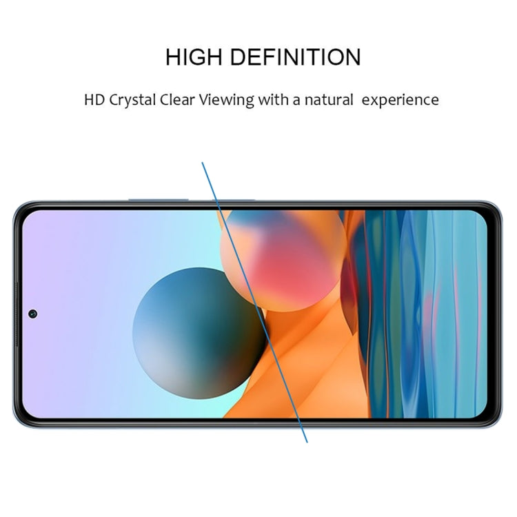 For Xiaomi Redmi Note 10 Pro / 10 Pro Max Full Glue Full Cover Screen Protector Tempered Glass Film