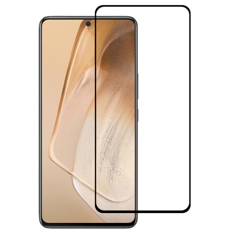 For vivo iQOO Neo5 Full Glue Full Cover Screen Protector Tempered Glass Film