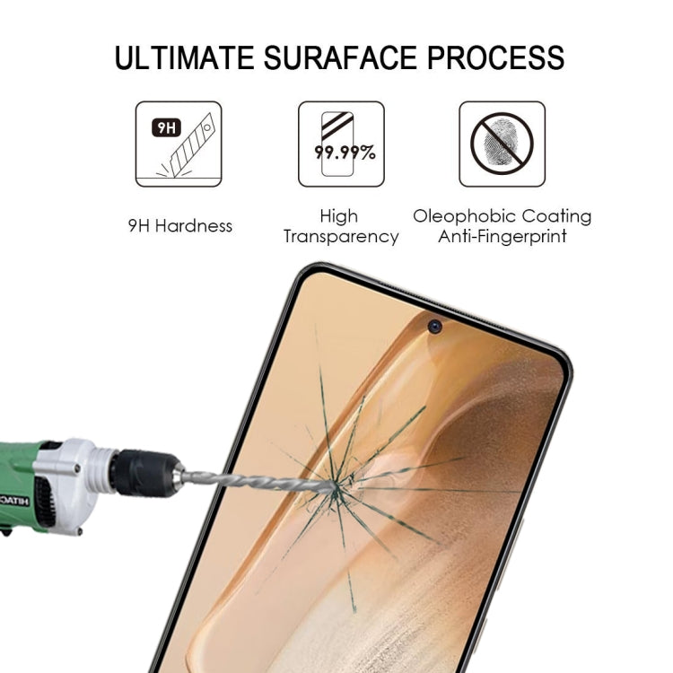 For vivo iQOO Neo5 Full Glue Full Cover Screen Protector Tempered Glass Film