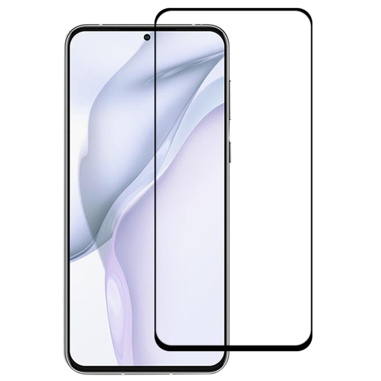 For Huawei P50 Full Glue Full Cover Screen Protector Tempered Glass Film