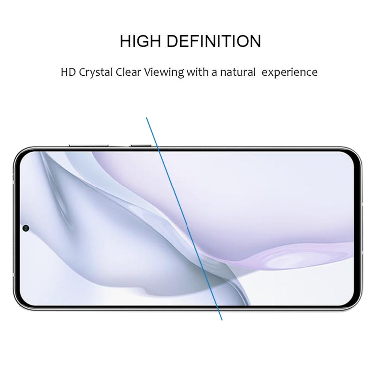 For Huawei P50 Full Glue Full Cover Screen Protector Tempered Glass Film