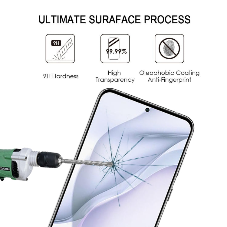 For Huawei P50 Full Glue Full Cover Screen Protector Tempered Glass Film