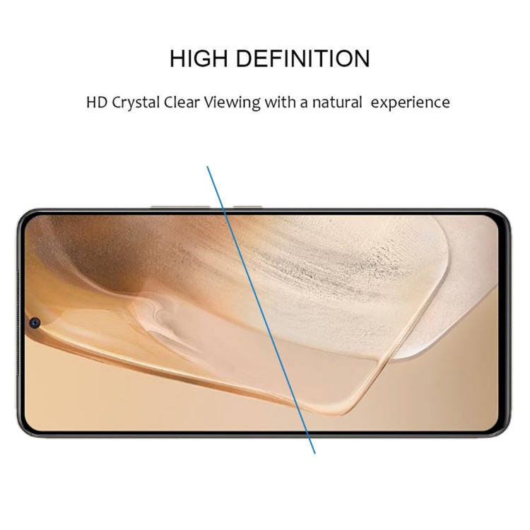 For vivo iQOO Neo5 25 PCS Full Glue Full Cover Screen Protector Tempered Glass Film