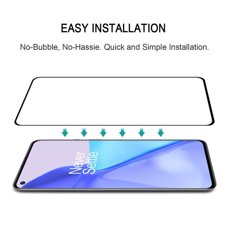 For OnePlus 9 / 9R 25 PCS Full Glue Full Cover Screen Protector Tempered Glass Film
