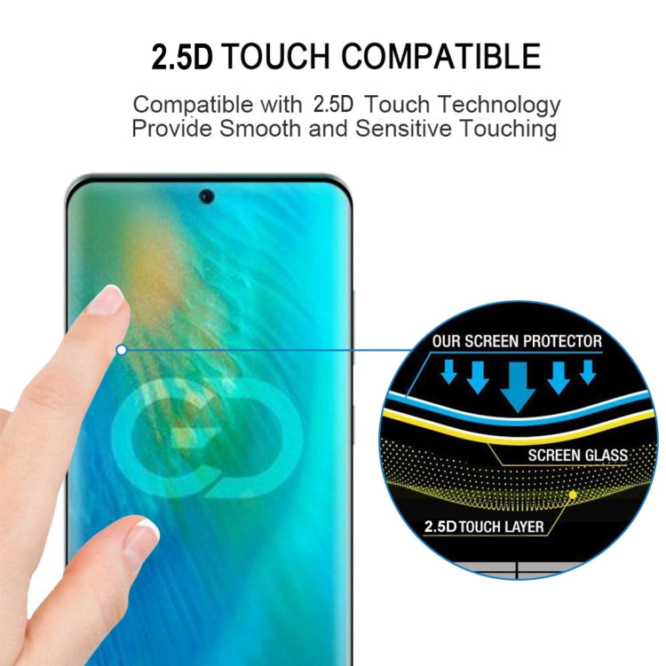 For Huawei P50 Pro+ 25 PCS 3D Curved Edge Full Screen Tempered Glass Film(Black)