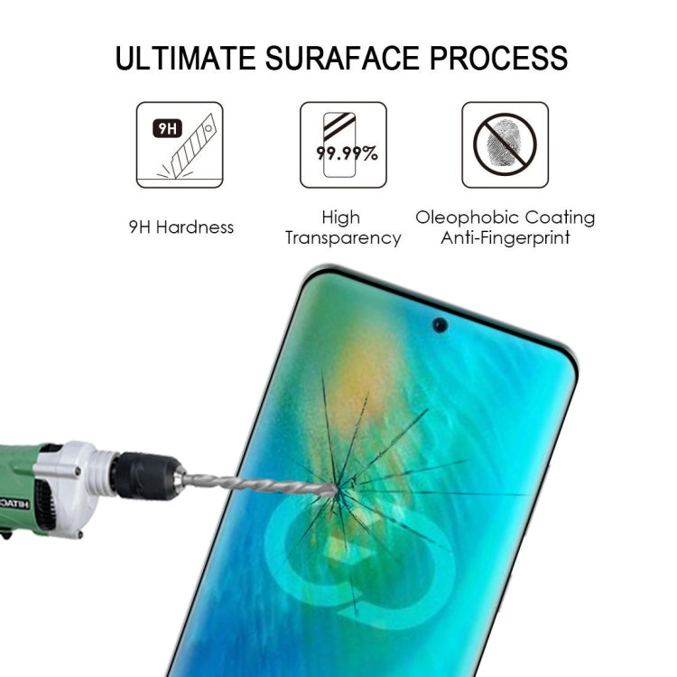 For Huawei P50 Pro+ 25 PCS 3D Curved Edge Full Screen Tempered Glass Film(Black)