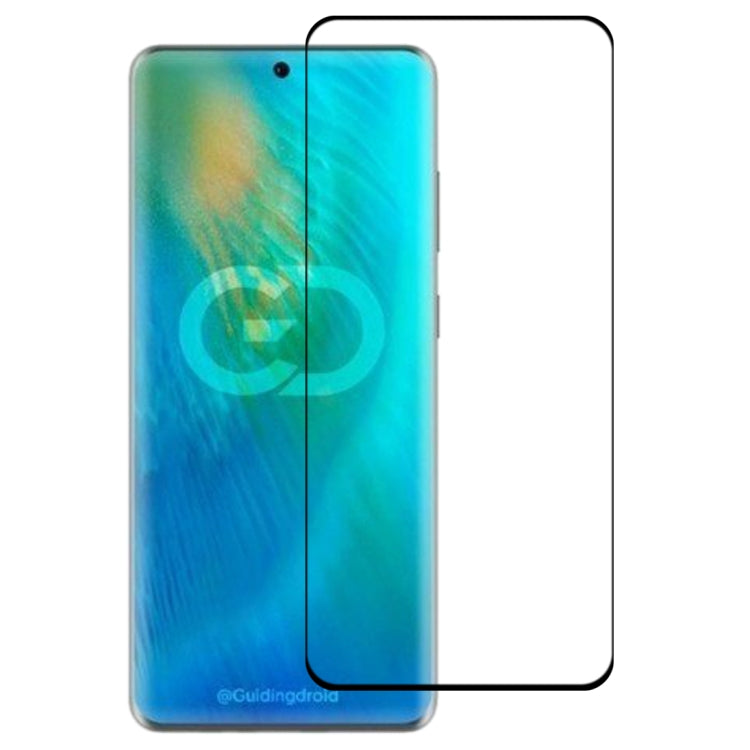 For Huawei P50 Pro+ 3D Curved Edge Full Screen Tempered Glass Film(Black)