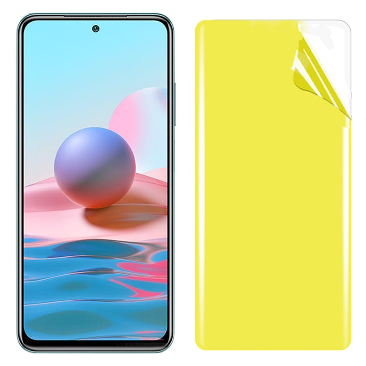 For Xiaomi Redmi Note 10 4G / 5G / Note 10s Soft TPU Full Coverage Front Screen Protector