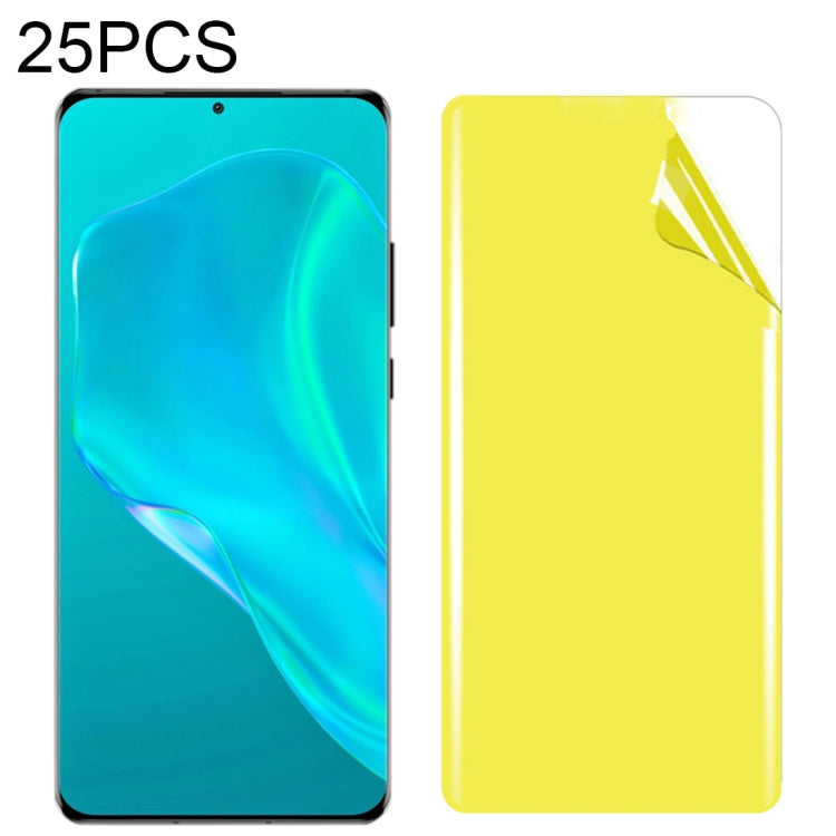 For Huawei P50 Pro 25 PCS Soft TPU Full Coverage Front Screen Protector