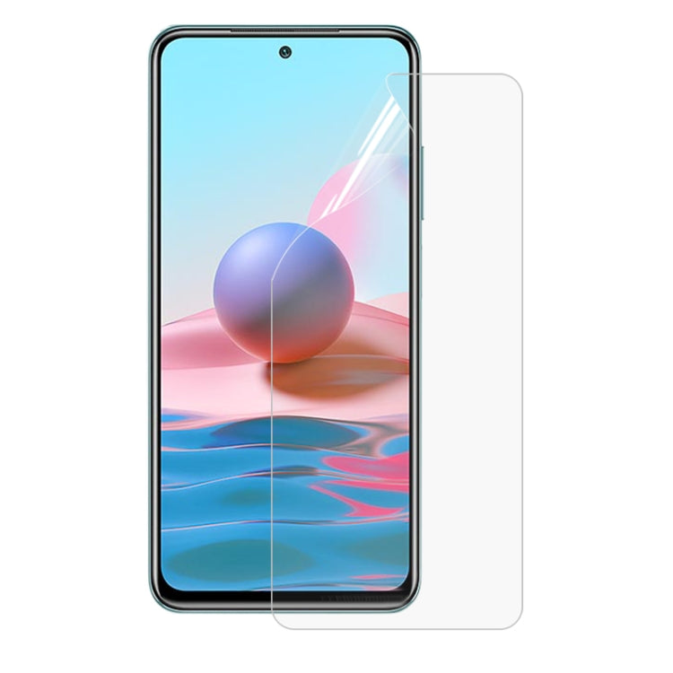 For Xiaomi Redmi Note 10 Full Screen Protector Explosion-proof Hydrogel Film