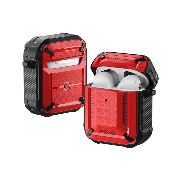Wireless Earphones Shockproof Diamond Square Pattern Silicone Protective Case For AirPods 1/2