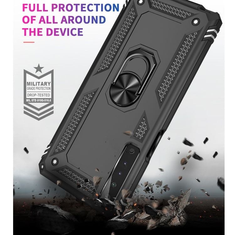 For LG Stylo 7 4G Shockproof TPU + PC Protective Case with 360 Degree Rotating Holder