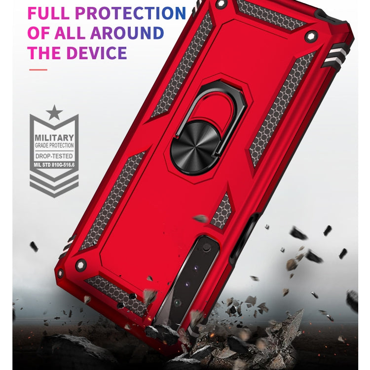 For LG Stylo 7 4G Shockproof TPU + PC Protective Case with 360 Degree Rotating Holder