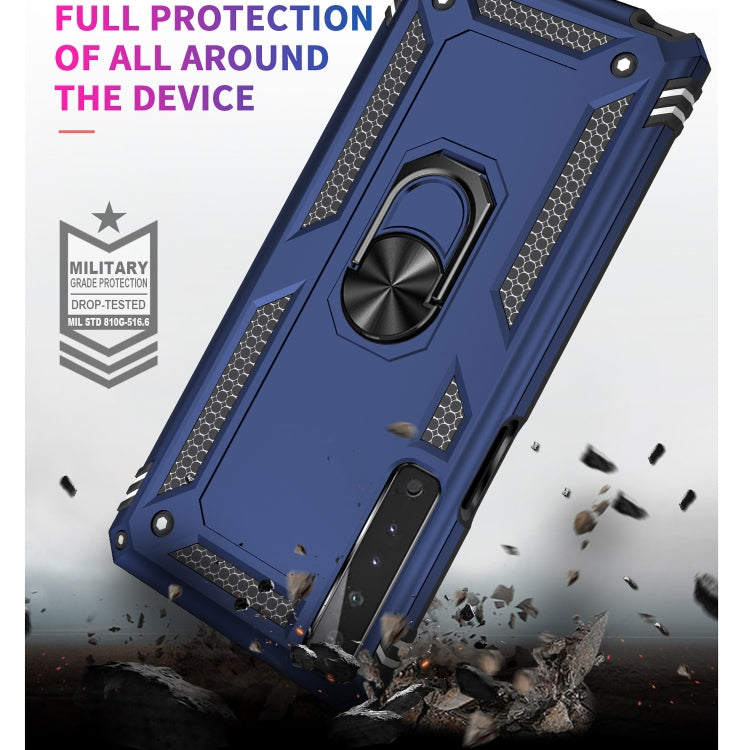 For LG Stylo 7 4G Shockproof TPU + PC Protective Case with 360 Degree Rotating Holder