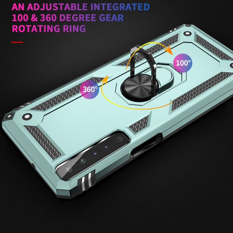 For LG Stylo 7 4G Shockproof TPU + PC Protective Case with 360 Degree Rotating Holder