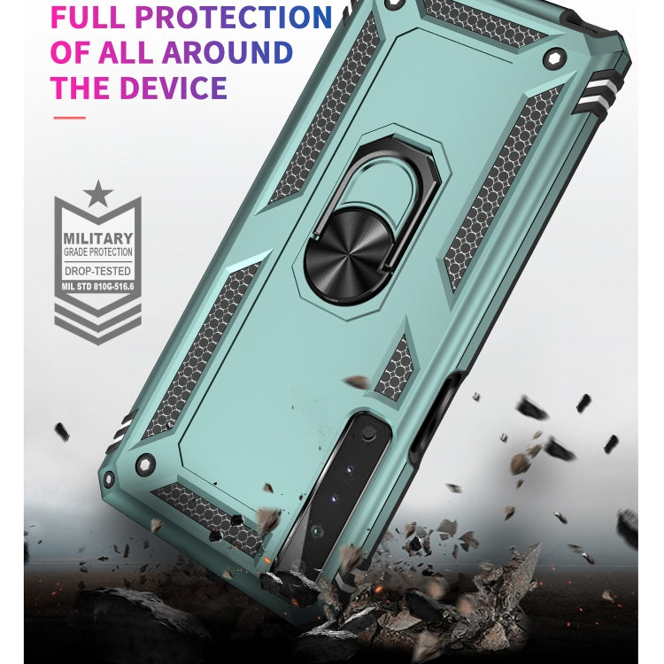 For LG Stylo 7 4G Shockproof TPU + PC Protective Case with 360 Degree Rotating Holder