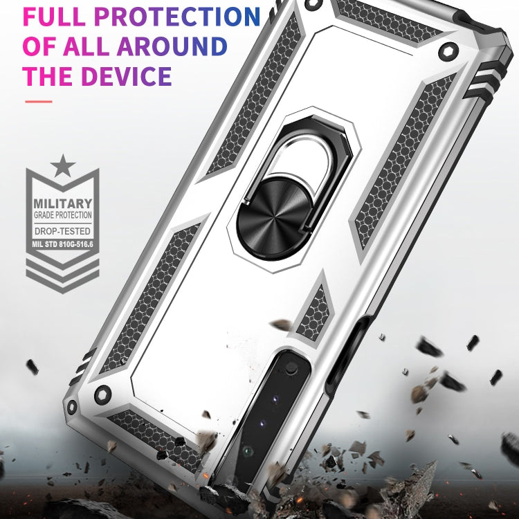 For LG Stylo 7 4G Shockproof TPU + PC Protective Case with 360 Degree Rotating Holder