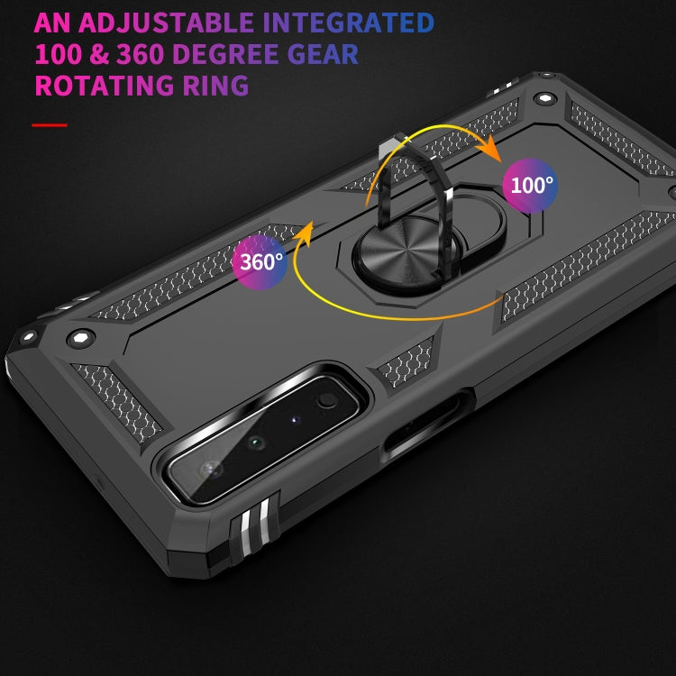 For LG Stylo 7 5G Shockproof TPU + PC Protective Case with 360 Degree Rotating Holder