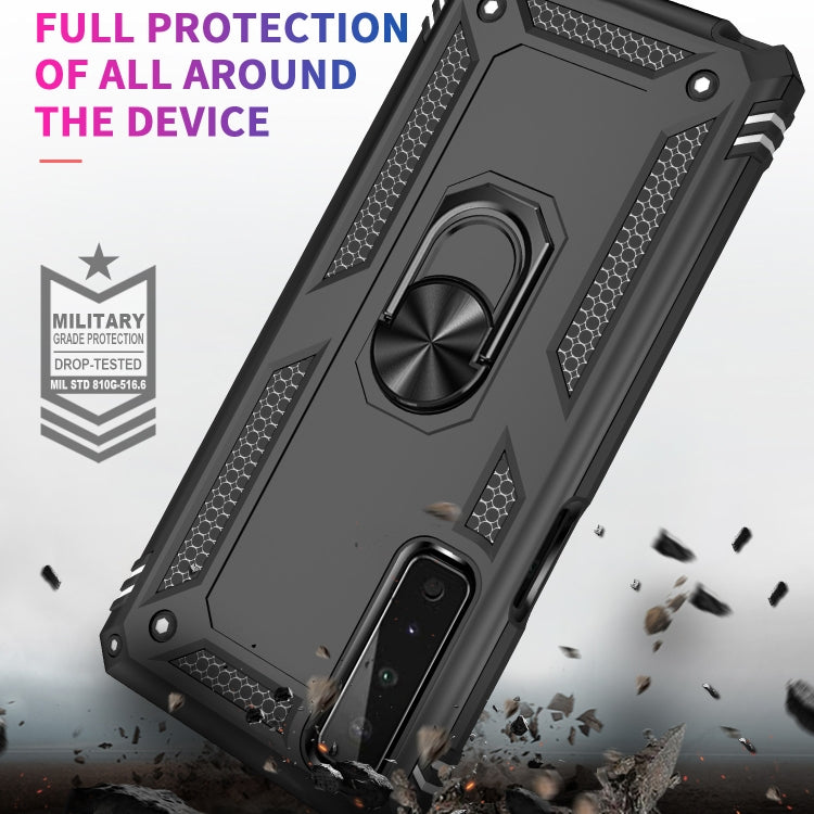 For LG Stylo 7 5G Shockproof TPU + PC Protective Case with 360 Degree Rotating Holder