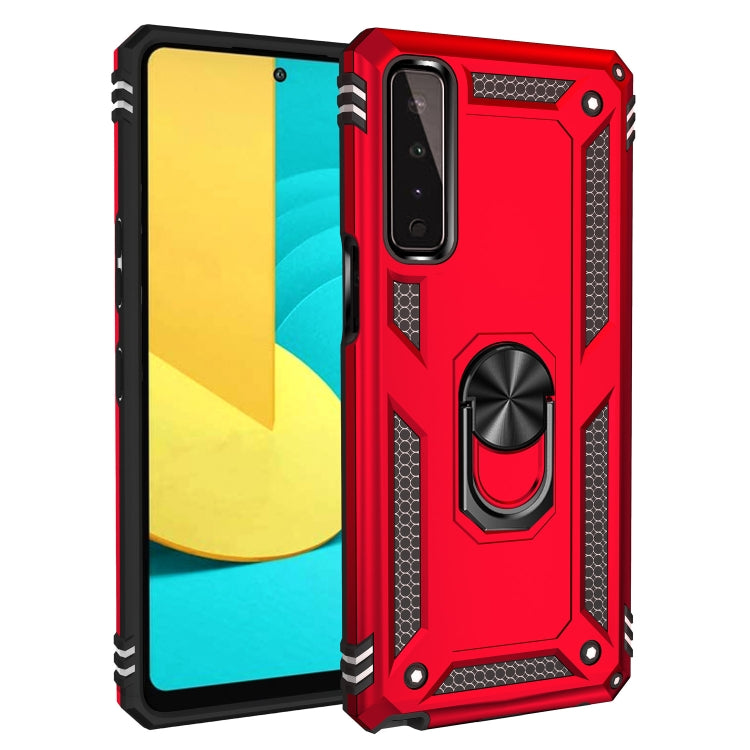 For LG Stylo 7 5G Shockproof TPU + PC Protective Case with 360 Degree Rotating Holder