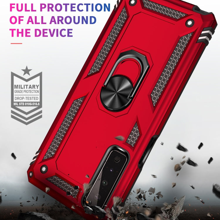 For LG Stylo 7 5G Shockproof TPU + PC Protective Case with 360 Degree Rotating Holder