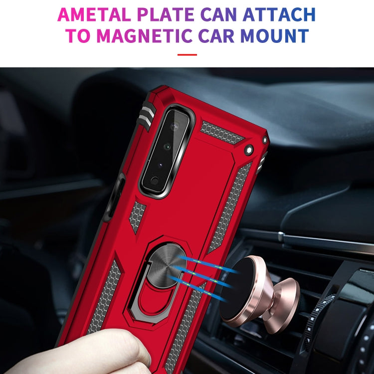 For LG Stylo 7 5G Shockproof TPU + PC Protective Case with 360 Degree Rotating Holder