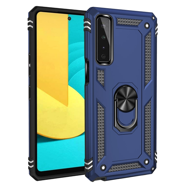 For LG Stylo 7 5G Shockproof TPU + PC Protective Case with 360 Degree Rotating Holder