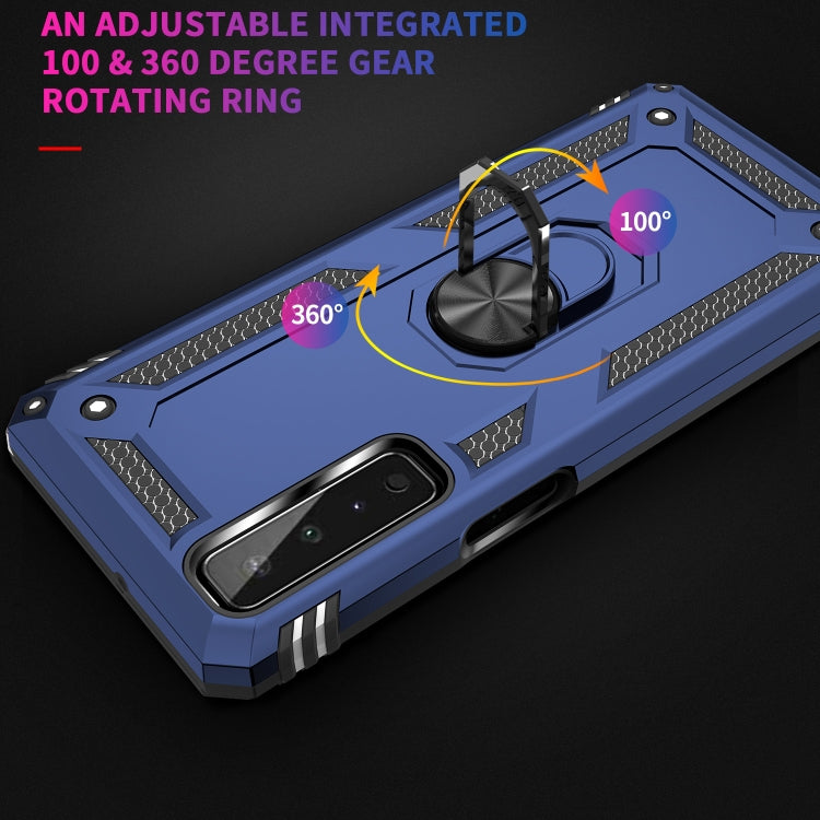For LG Stylo 7 5G Shockproof TPU + PC Protective Case with 360 Degree Rotating Holder