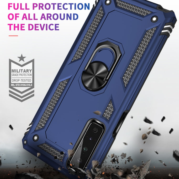 For LG Stylo 7 5G Shockproof TPU + PC Protective Case with 360 Degree Rotating Holder