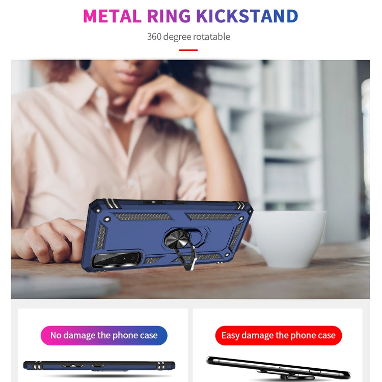 For LG Stylo 7 5G Shockproof TPU + PC Protective Case with 360 Degree Rotating Holder
