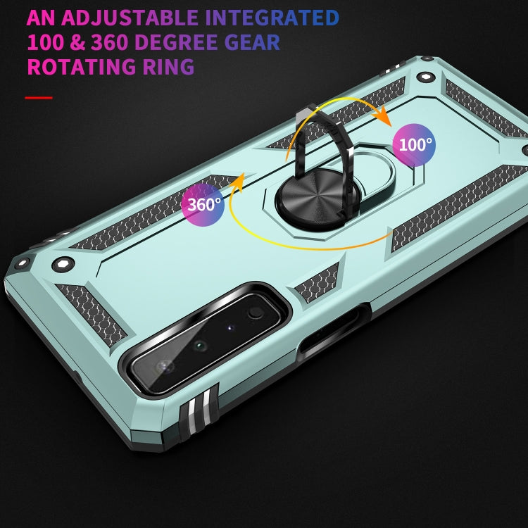 For LG Stylo 7 5G Shockproof TPU + PC Protective Case with 360 Degree Rotating Holder