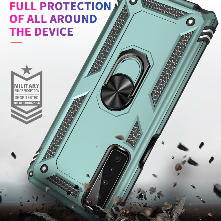For LG Stylo 7 5G Shockproof TPU + PC Protective Case with 360 Degree Rotating Holder