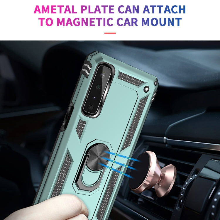 For LG Stylo 7 5G Shockproof TPU + PC Protective Case with 360 Degree Rotating Holder