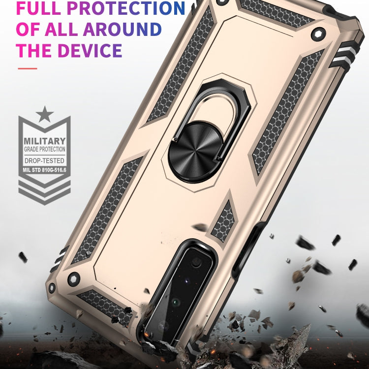 For LG Stylo 7 5G Shockproof TPU + PC Protective Case with 360 Degree Rotating Holder