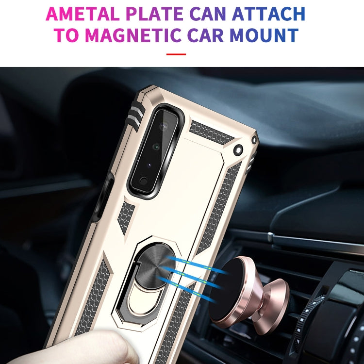 For LG Stylo 7 5G Shockproof TPU + PC Protective Case with 360 Degree Rotating Holder