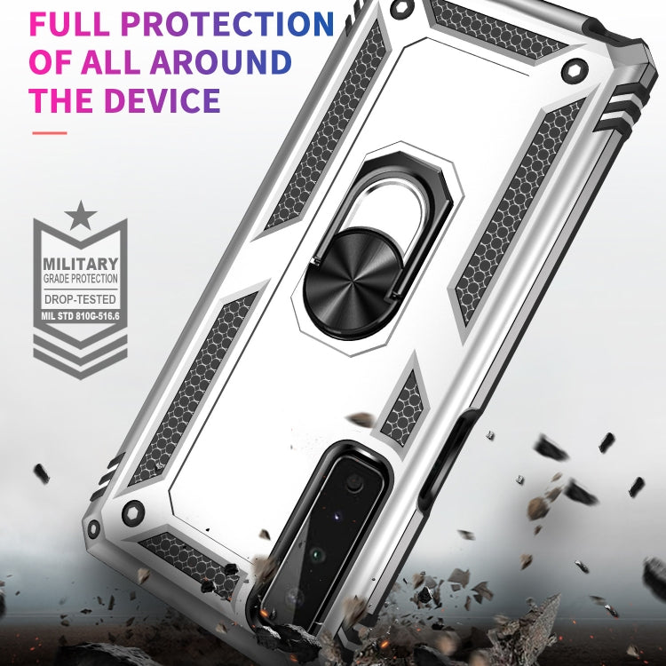 For LG Stylo 7 5G Shockproof TPU + PC Protective Case with 360 Degree Rotating Holder