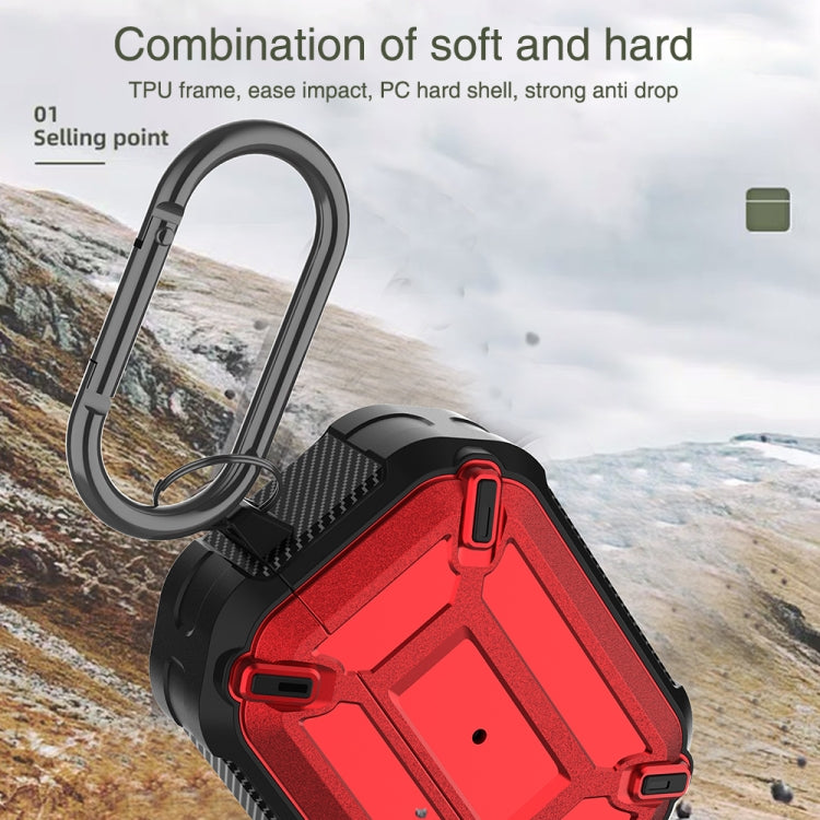Wireless Earphones Shockproof King Kong Armor Silicone Protective Case For AirPods Pro