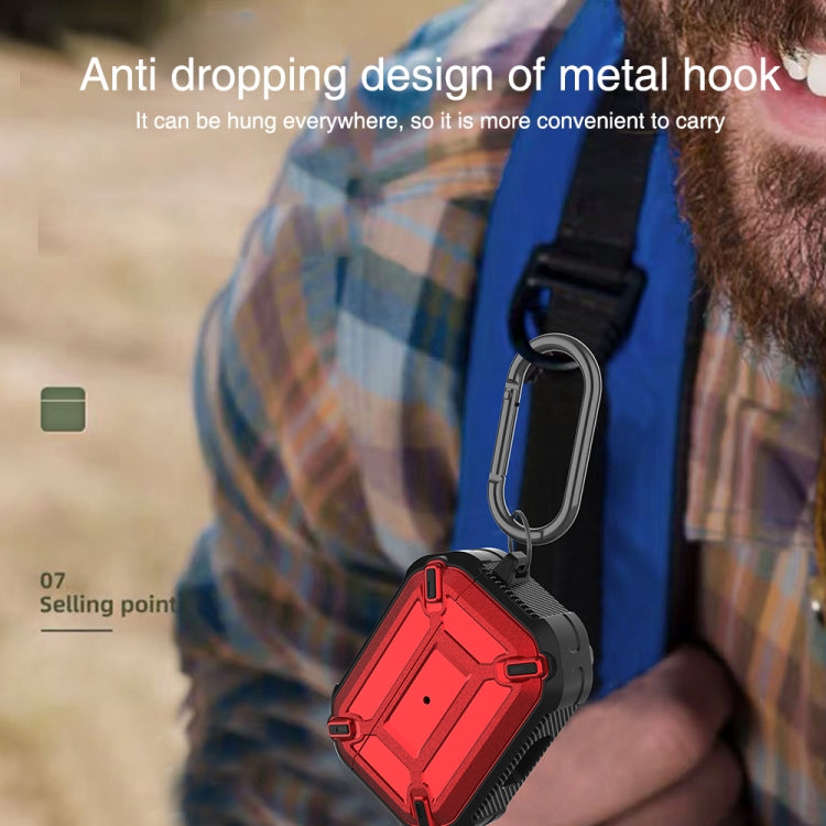 Wireless Earphones Shockproof King Kong Armor Silicone Protective Case For AirPods Pro