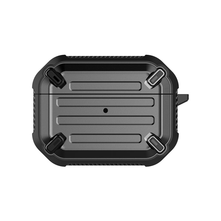 Wireless Earphones Shockproof Sharp Sword Armor Silicone Protective Case For AirPods Pro
