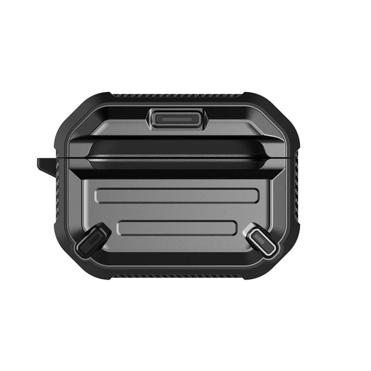 Wireless Earphones Shockproof Sharp Sword Armor Silicone Protective Case For AirPods Pro