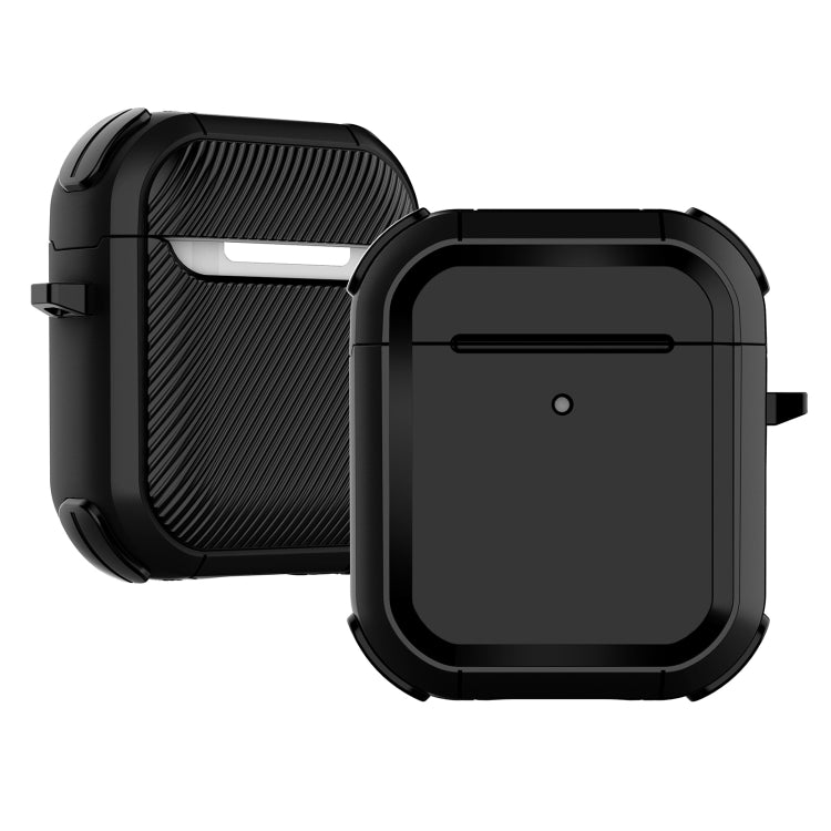 Wireless Earphones Shockproof Thunder Mecha TPU Protective Case For AirPods 1/2