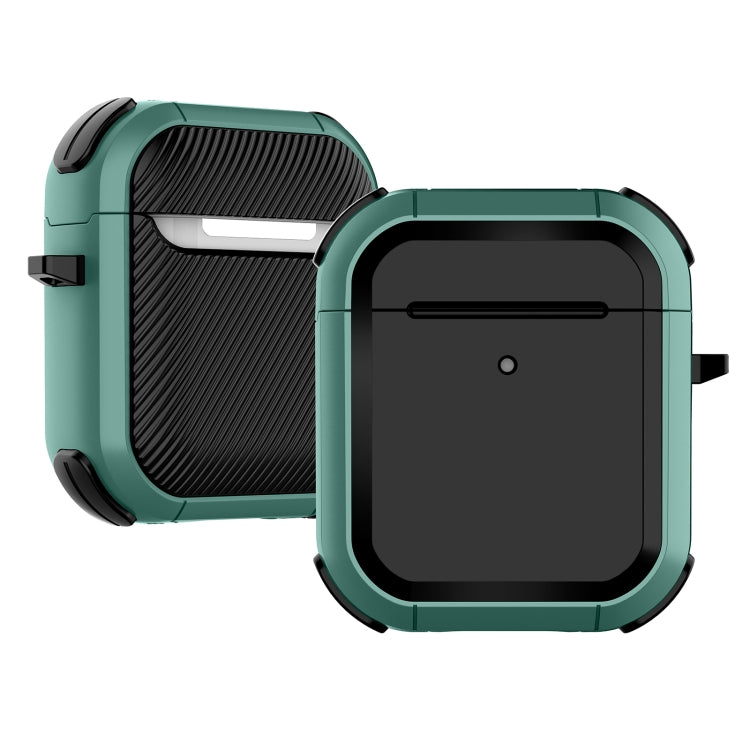 Wireless Earphones Shockproof Thunder Mecha TPU Protective Case For AirPods 1/2