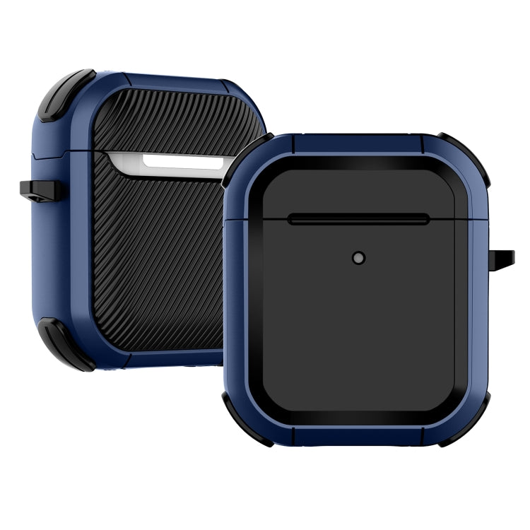 Wireless Earphones Shockproof Thunder Mecha TPU Protective Case For AirPods 1/2