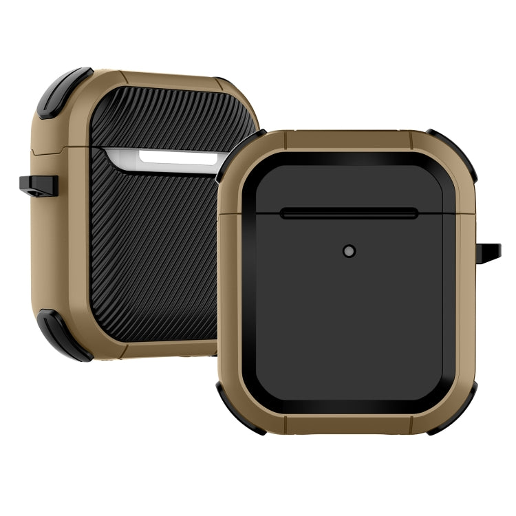Wireless Earphones Shockproof Thunder Mecha TPU Protective Case For AirPods 1/2