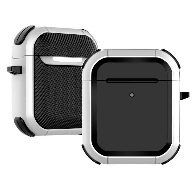 Wireless Earphones Shockproof Thunder Mecha TPU Protective Case For AirPods 1/2