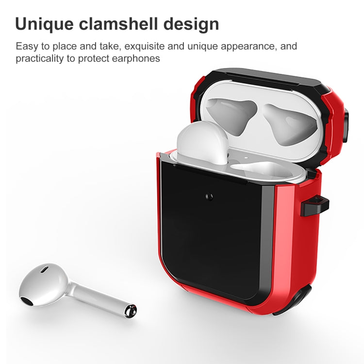 Wireless Earphones Shockproof Thunder Mecha TPU Protective Case For AirPods 1/2