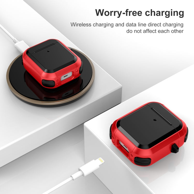 Wireless Earphones Shockproof Thunder Mecha TPU Protective Case For AirPods 1/2