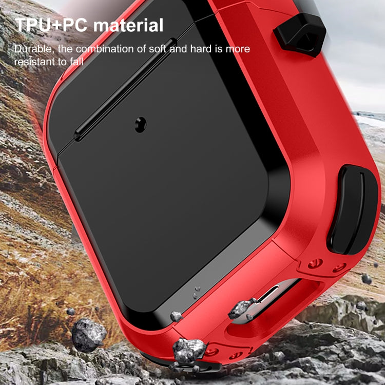 Wireless Earphones Shockproof Thunder Mecha TPU Protective Case For AirPods 1/2